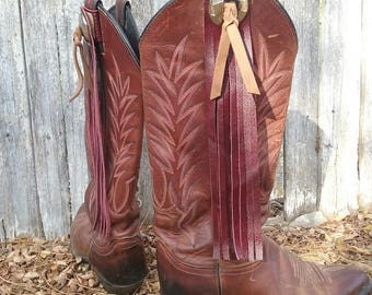 Leather Fringe for your Boots!