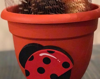 Ladybug Planter