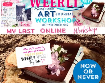 30 Day Access - Mixed Media ART Retreat with Suzi Blu
