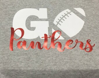 GO Team Shirt on crew neck tee