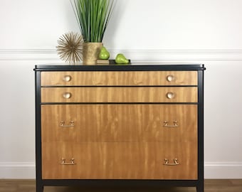 Mid Century Modern 3 Drawer Dresser / Buffet