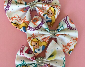 Alice in wonderland bow