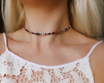 Boheme Multi Beaded Choker
