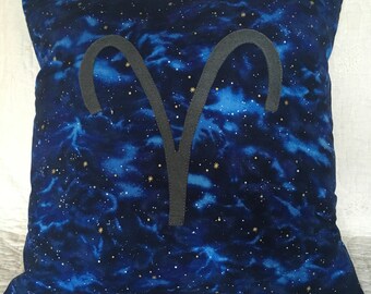 Aries Astrology Pillow