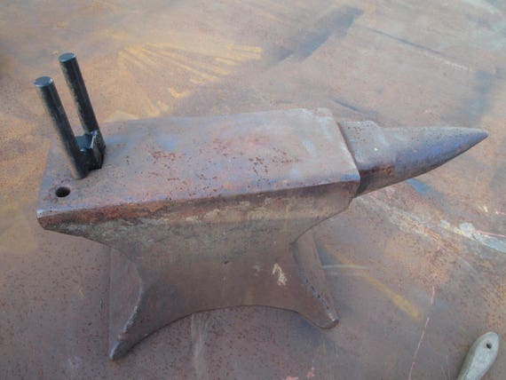 Blacksmith bending fork anvil hardy tool