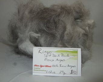 One Ounce Raw Angora Wool