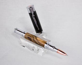 Over & Under Shotgun Chrome Rollerball Pen