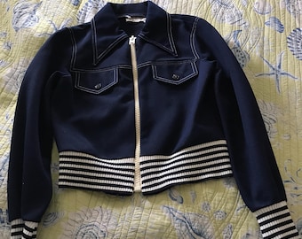 Adorable fitted sailor looking jacket