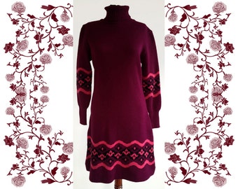1970's Vintage Deadstock NOS "Dralon" Knit Dress