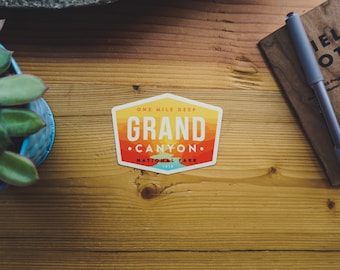 Vinyl Sticker - Grand Canyon National Park