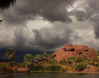 Thunderstorm mountain