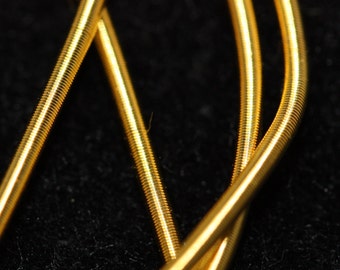 Benton & Johnson Goldwork-Smooth Purl-Gilt metal embroidery thread-choose size
