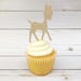 Deer Cupcake Topper • OneDeerFul Party Theme • Woodland Animal Party Decor • Wild One Party Theme • Fawn Cupcake Topper • Fawn Party Theme