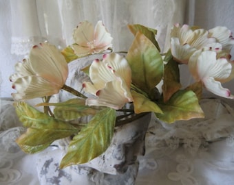Vintage flower Wreath Boudoir Bohemian French shabby chic