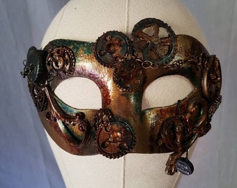 Papier-mâché mask various handmade models