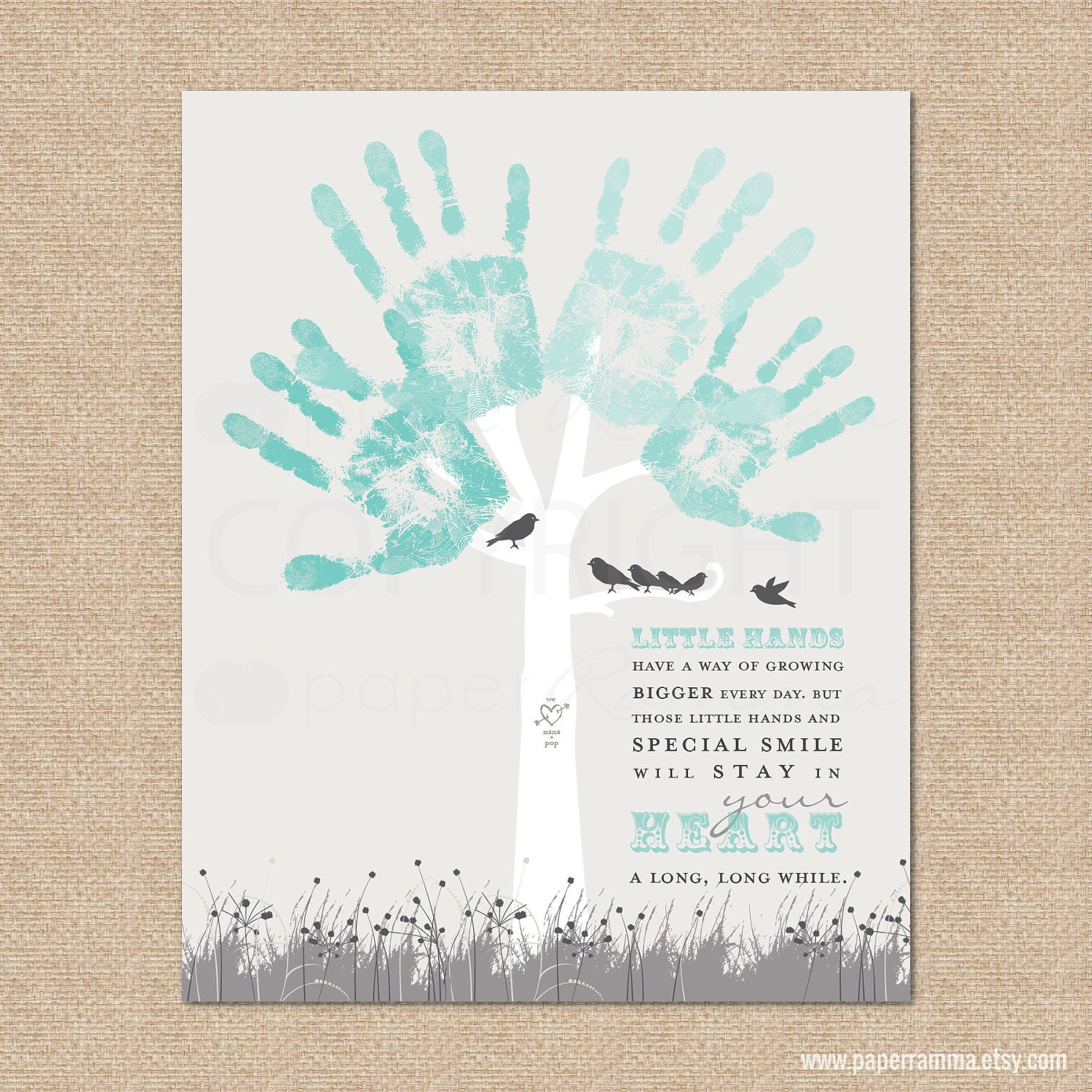 diy mothers day gift fathers day gift from kids diy kids handprint
