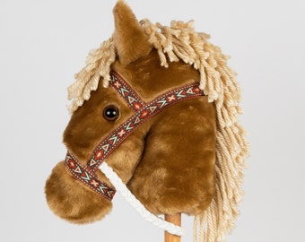 Palomino Stick Horse -Stick Pony- Hobby Horse