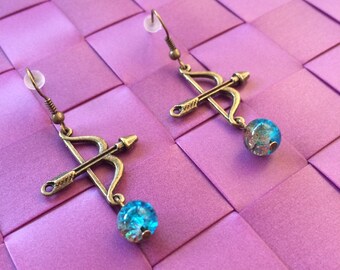Boucles d'oreilles Merida - Brave - Once upon a time
