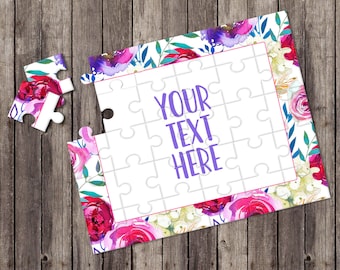 Create Your Own Puzzle - Pregnancy Announcement - Custom Puzzle - Personalized Puzzle - Announcement Ideas - Wedding Announcement - CYOP0017