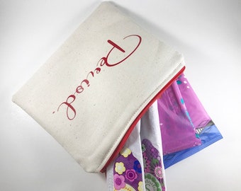 Sanitary Napkin Holder, Tampon Case, Tampon Holder, Sanitary Pad Pouch