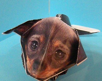 Origami chihuahua puppy