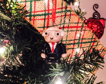 Bernie Sanders Christmas Tree Ornament