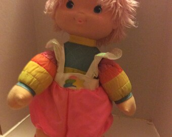 Vintage 1983 hallmark,Mattel baby bright 16 inch doll