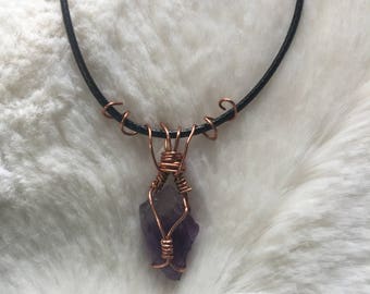Amethyst Pendant ~ Small