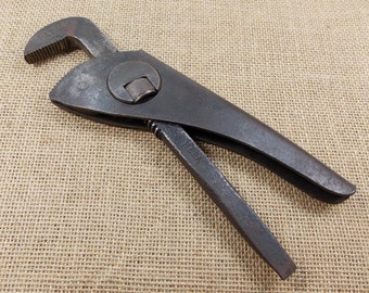 Collectible Tool, Vintage Wrench, Rare Adjustable Wrench, HEBA Wrench, Pliers Grip Tool, Hand Tool, Home Improvement, Under 25