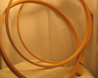 10 inch wooden Needlework hoops, embroidery hoops