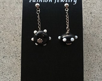 Handmade Dangle post earrings