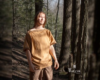 GLADUSS Tunic or Dress by Val'Rök Antiquity Gladiator roman greek costume LARP medieval celtic linen cotton