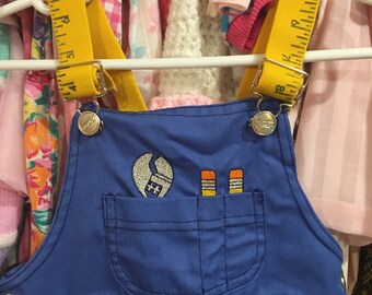 80s Carters Overalls 12/18 Months