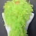 Light Lime Green 80 Gram Chandelle Feather Boa 6 Feet Long Dancing Wedding Crafting Party Dress Up Halloween Costume Decoration SKU: 4L21
