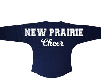 NP Cheer Navy Pom Pom Jersey