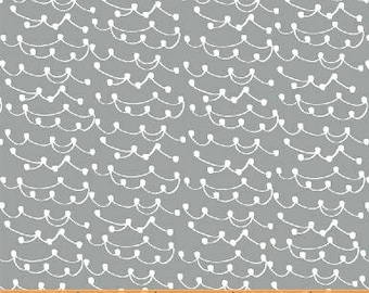 Lemmikki by Lotta Jansdotter for Windham Fabrics - 43092-6 - Pewter - 1/2 Yard Cotton Quilt Fabric