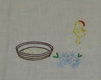Baby Chick Kitchen Towel