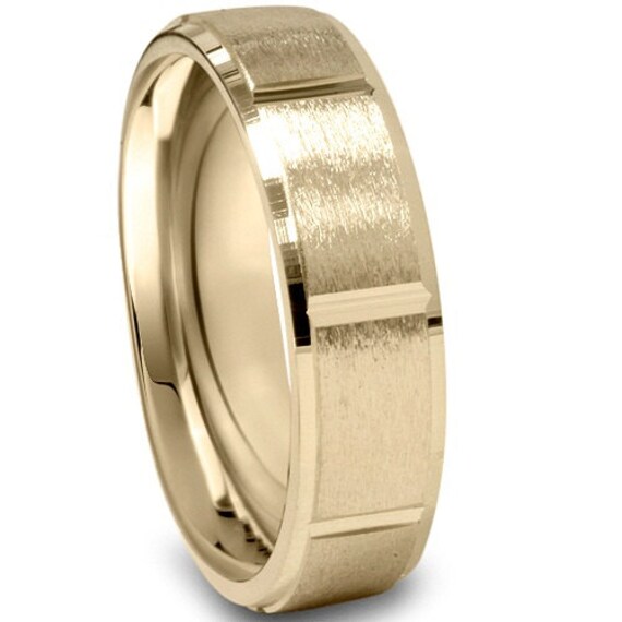 Mens 32K Yellow Gold Heavy Weigh 32.32 gram Wedding Ring