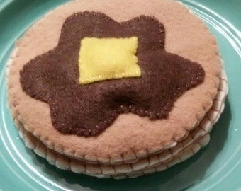 Felt Pancakes (Set of 3) Play Food