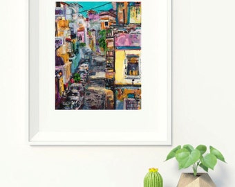 Sunny Side Street in Puerto Rico