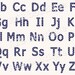 Navy Clipart Alphabet Clip art alphabet polka dots digital