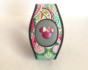 Magic Band 2.0 Wrap with Mickey or Minnie Inspired Head