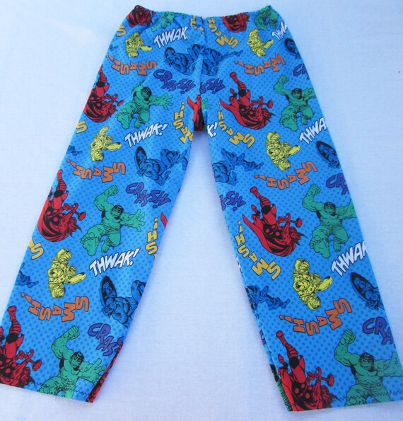Avengers pajama cotton pants sizes 1/2T to XL men