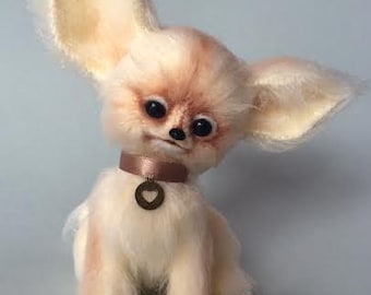 Amigurumi crohet mini fennec fox