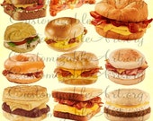 Sandwich Clipart Croissant Digital Toast Ham Cheese Bacon Egg Turkey Bagel Muffin Donut Images Graphics Sandwich Clipart Croissant Digital Toast Ham Cheese Bacon Egg Turkey Bagel Muffin Donut Images Graphics