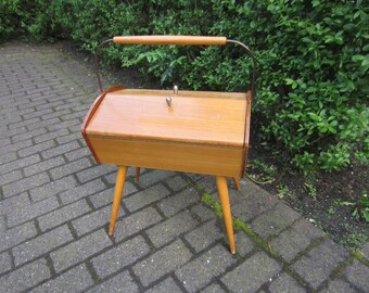 Vintage Sewing Box Mid Century 50ies