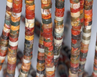 AA Grade 8mm Orange Topaz Round Loose Beads – 15 Pieces – South America