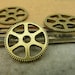 10pcs 20mm The Gear Antique Bronze Retro Pendant Charm For Jewelry Bracelet Necklace Charms Pendants C5306