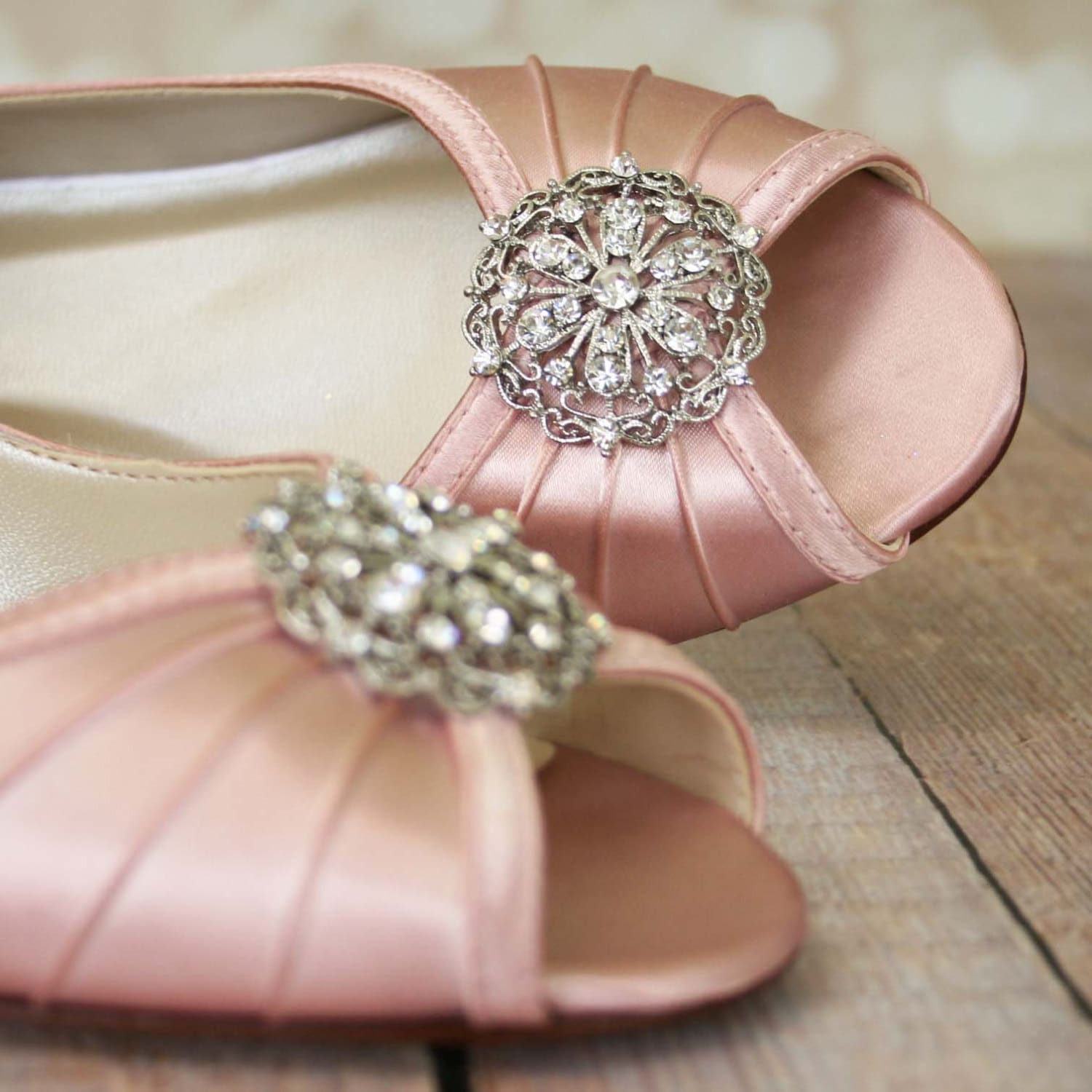 Pink Wedding Shoes Blush Pink Shoes Vintage Wedding Shoes