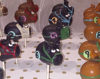 Kentucky Derby Cake Pops, CAKE POPS